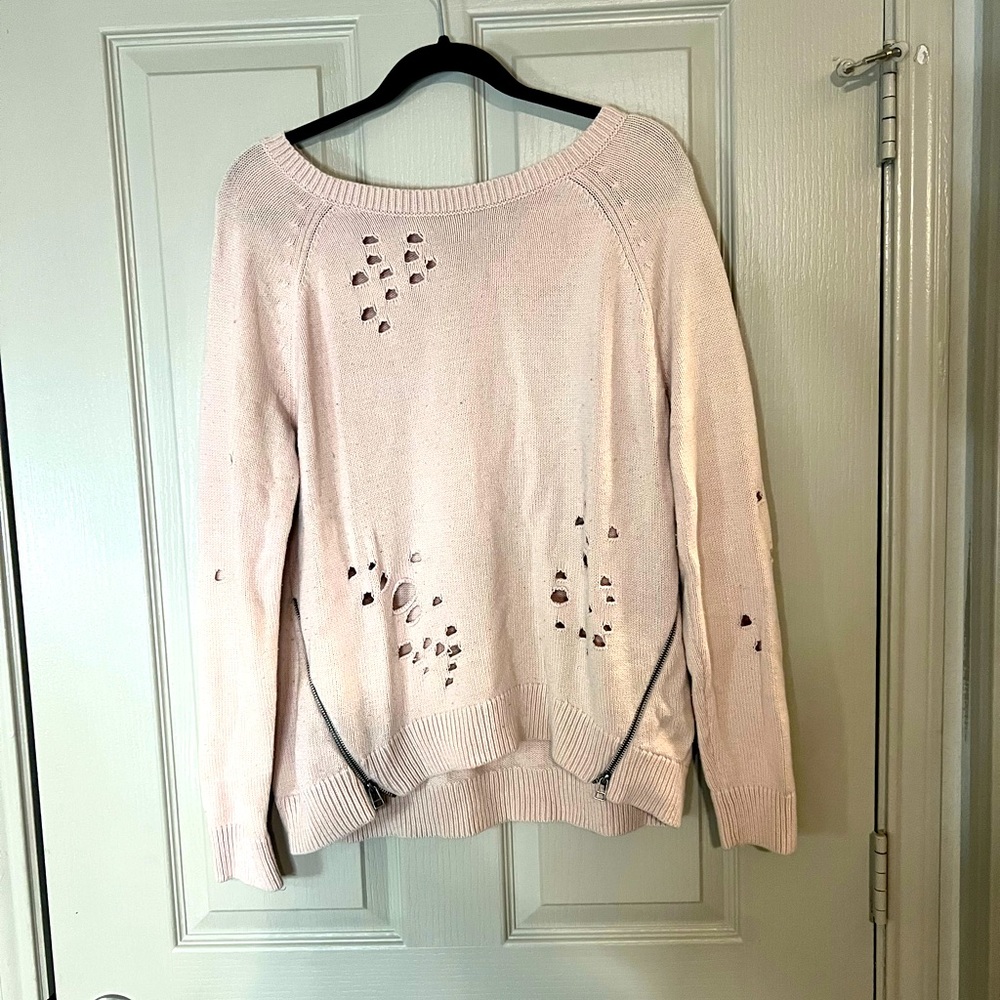 Pink sweater